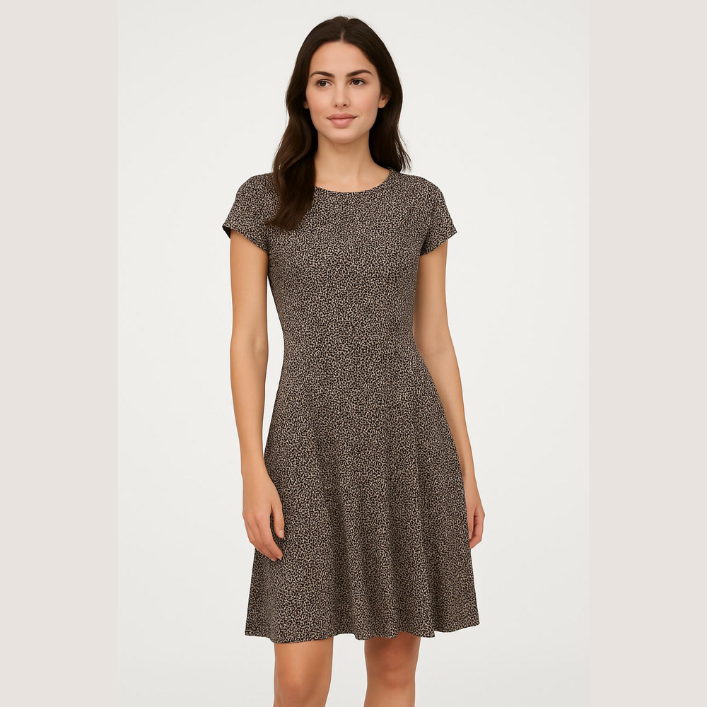 Jessica Howard Dress Size 8 Black Beige